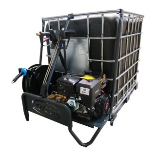 Nettoyeur haute pression Renson thermique boostibc + ibc, 250 bars, 15l/min, enrouleur 20m  - Moteur Loncin G20F