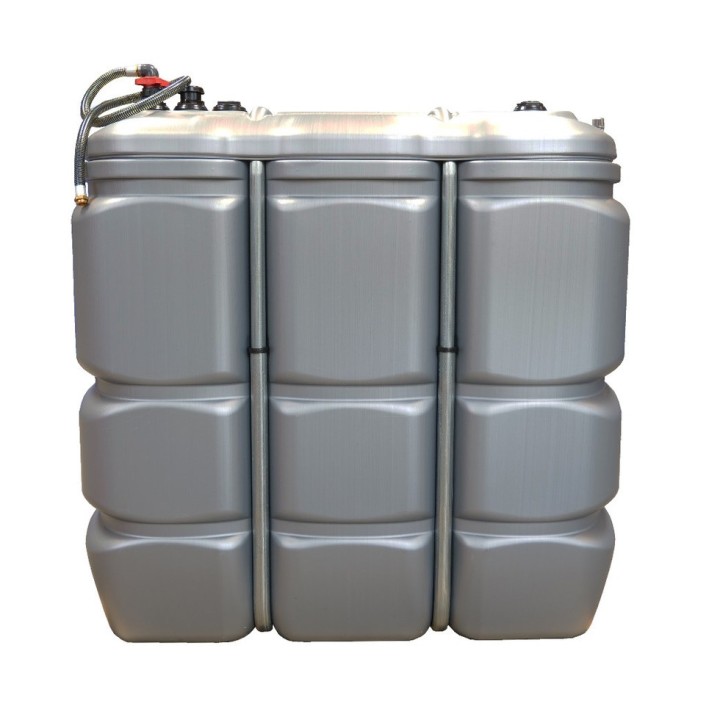 Cuve à fioul 1500L PEHD Renson avec pompe 50L/min et station murale