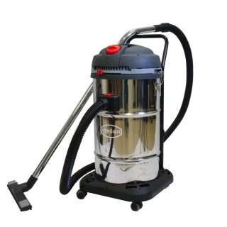 Aspirateur Renson i652 eau et poussière - cuve inox 65L - 2 moteurs