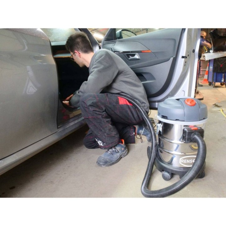 Aspirateur Renson i201 eau et poussière - cuve inox 20L - 1 moteur