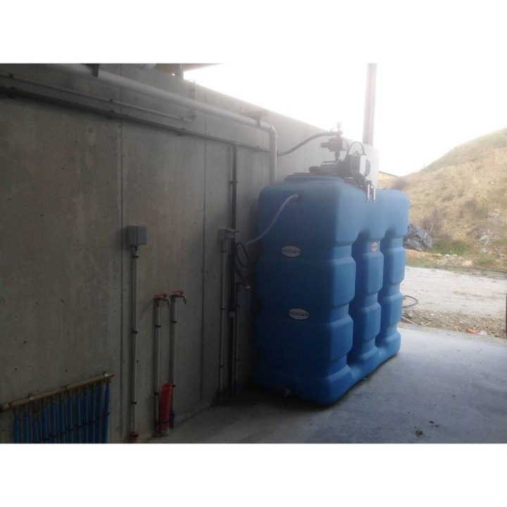 Station de lavage Renson - Triphasé - Cuve 2000L - 7 bar - 60L/m mascontrol
