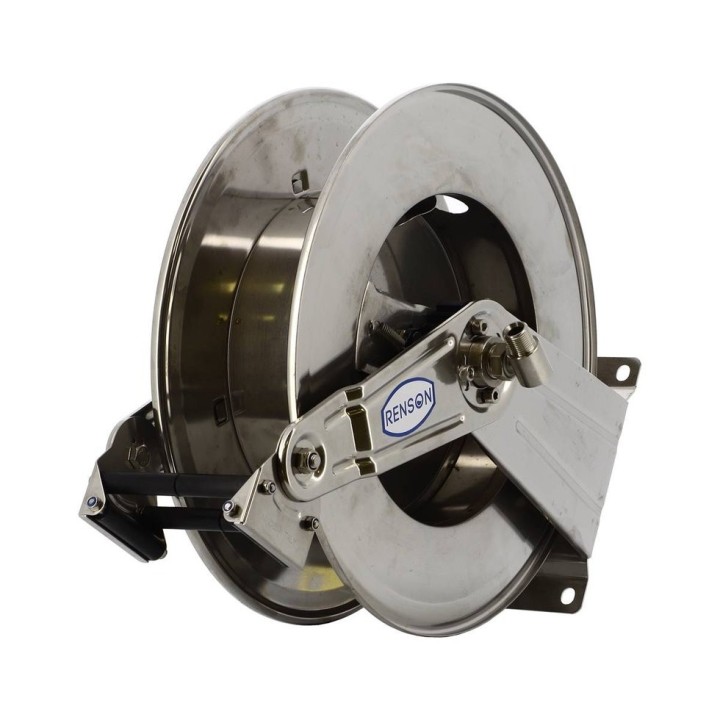Enrouleur automatique inox nu Renson capacité max 20m en 3/8"