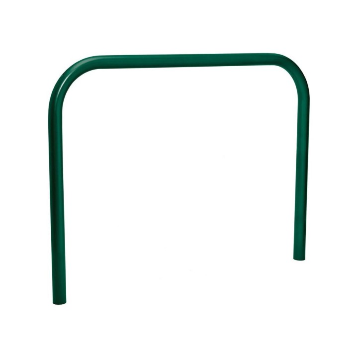 Arceau simple Procity peint/zinc Ø 60 mm, long 1500 mm - Scellement direct - Vert mousse