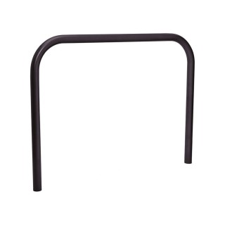 Arceau simple Procity peint/zinc Ø 60 mm, long 1500 mm - Scellement direct - Noir foncé