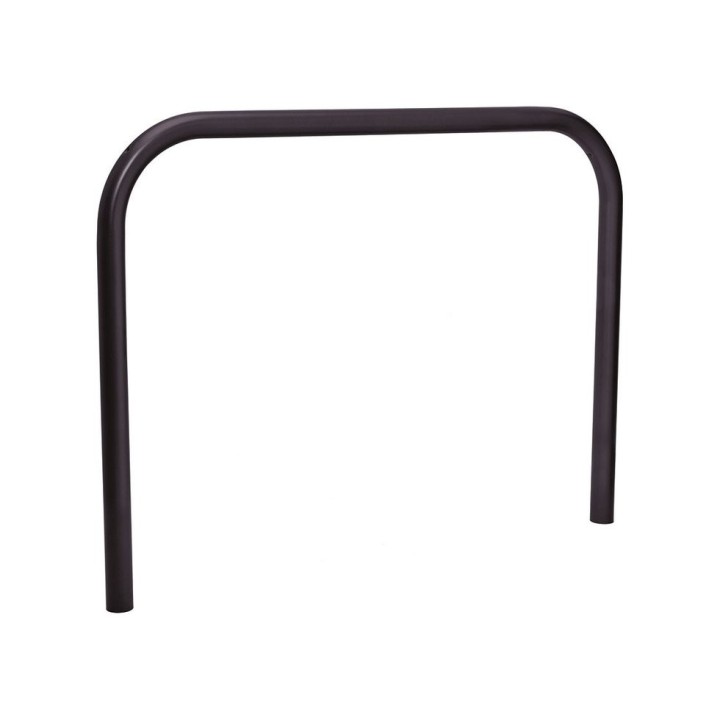 Arceau simple Procity peint/zinc Ø 60 mm, long 1500 mm - Scellement direct - Noir foncé