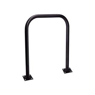 Arceau simple Procity peint/zinc Ø 60 mm, long 1000 mm - Sur platines - Noir foncé