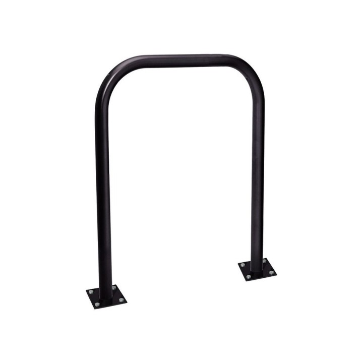 Arceau simple Procity peint/zinc Ø 60 mm, long 1000 mm - Sur platines - Noir foncé