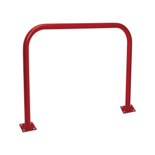Arceau simple Procity peint/galva Ø 60 mm, long 1500 mm - Sur platines - Rouge pourpre