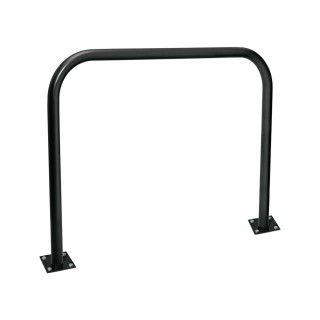 Arceau simple Procity peint/galva Ø 60 mm, long 1500 mm - Sur platines - Noir foncé