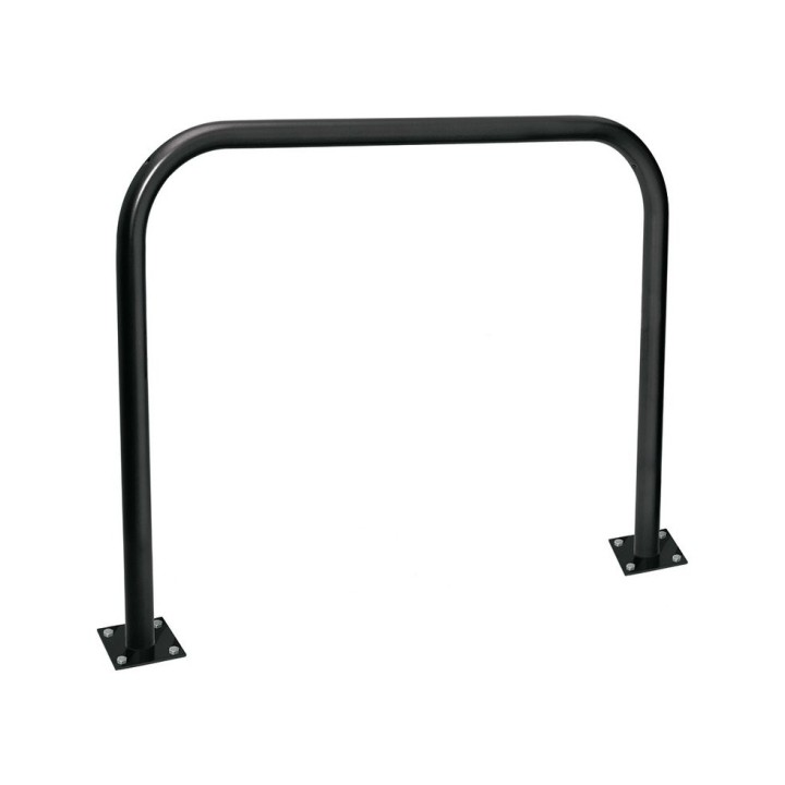 Arceau simple Procity peint/galva Ø 60 mm, long 1500 mm - Sur platines - Noir foncé