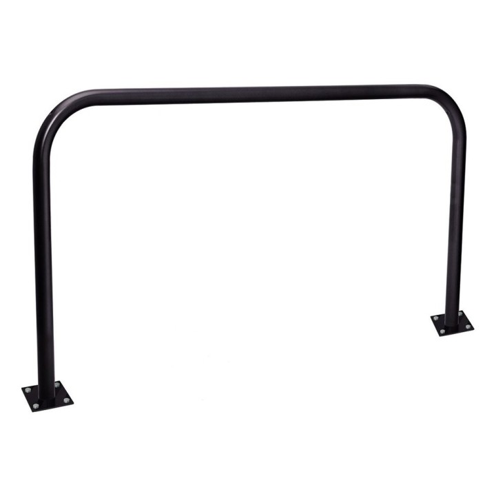 Arceau simple Procity peint/galva Ø 60 mm, long 2000 mm - Sur platines - Noir foncé