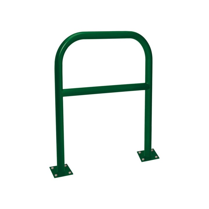 Arceau renforcé Procity peint/zinc Ø 60 mm, long 1000 mm - Sur platines - Vert mousse