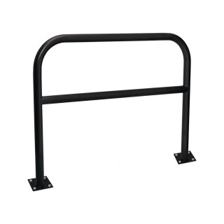 Arceau renforcé Procity peint/zinc Ø 60 mm, long 1500 mm - Sur platines - Noir foncé