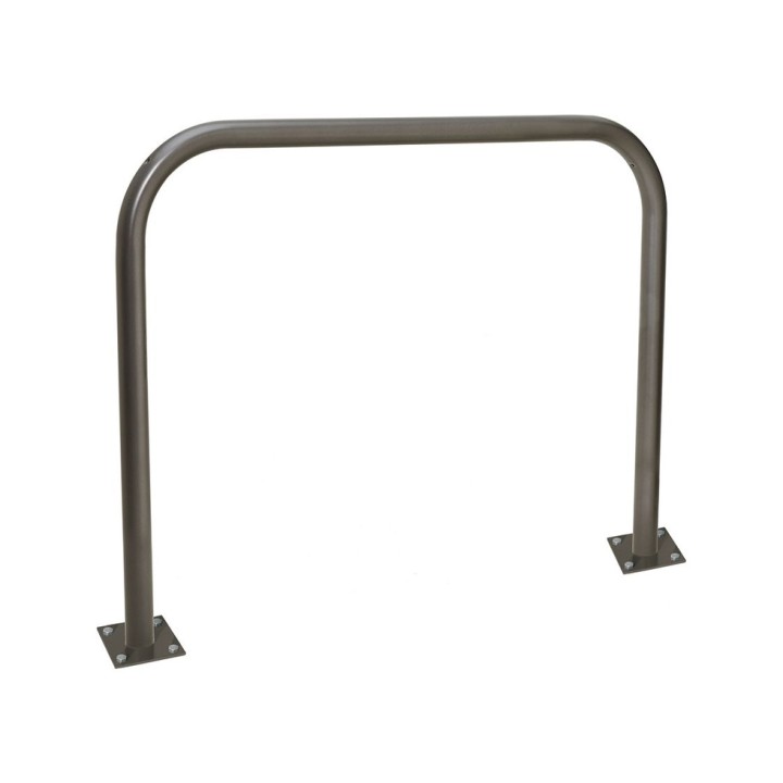 Arceau renforcé Procity peint/zinc Ø 60 mm, long 1500 mm - Sur platines - Gris Procity