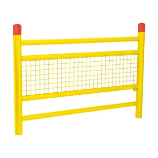 Barrière « spéciale école » Linéa Procity, Bicolore sans animation - Scellement direct - Jaune/Rouge signalisation