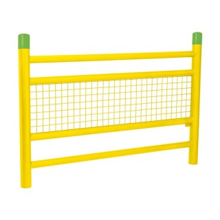 Barrière « spéciale école » Linéa Procity, Bicolore sans animation - Scellement direct - Jaune signalisation/Vert jaune
