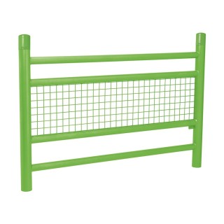 Barrière « spéciale école » Linéa Procity, Monochrome sans animation - Scellement direct - Vert jaune