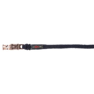 Longe Classy Navy avec mousqueton antipanique Covalliero