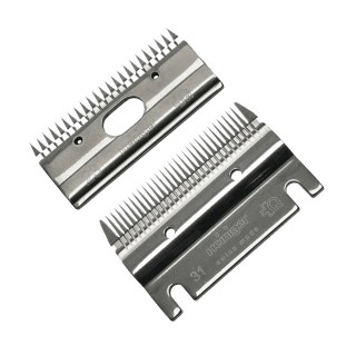 Jeu de peignes Heiniger 31/23 dents, coupe 1-2 mm - pour tondeuse Xplorer Heiniger