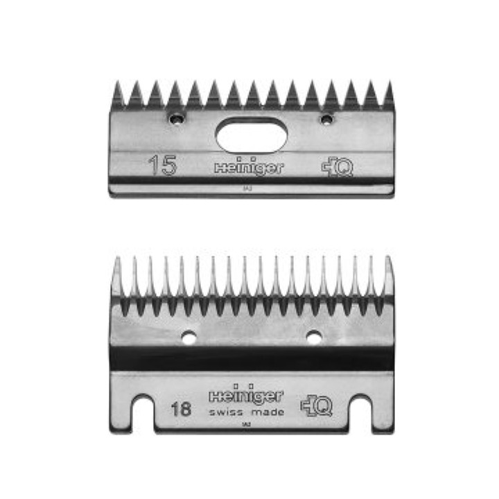 Peigne et contre peigne Edge standard Heiniger, coupe 2-4 mm - pour tondeuse Xpert 2-Speed Heiniger