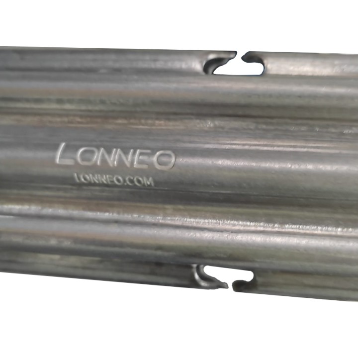 Piquet Vigne Intermédiaire Encoches LONNEO E01 Galva Z275 épaisseur 1,5mm Longueur 1m80