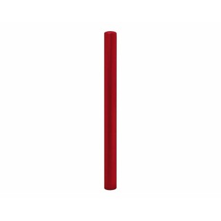 Potelet Carrefour Procity, Ø 76 mm, peint/zinc, haut. hors sol 1000 mm - Rouge pourpre