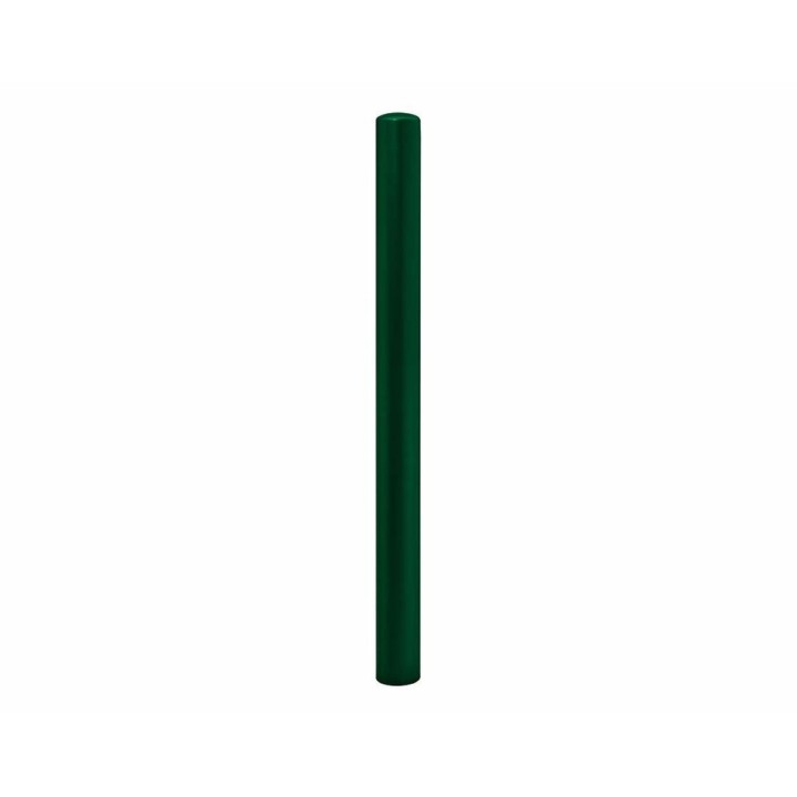 Potelet Carrefour Procity, Ø 76 mm, peint/zinc, haut. hors sol 1000 mm - Vert mousse