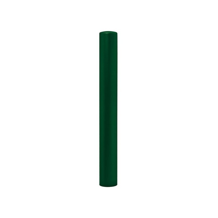 Potelet Carrefour Procity, Ø 114 mm, peint/zinc, haut. hors sol 1000 mm - Vert mousse