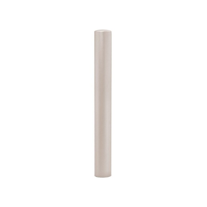 Potelet Carrefour Procity, Ø 114 mm, peint/zinc, haut. hors sol 1000 mm - Gris soie