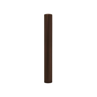 Potelet Carrefour Procity, Ø 114 mm, peint/zinc, haut. hors sol 1000 mm - Brun chocolat
