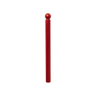 Potelet province Boule Procity, Ø 76 mm, peint/zinc, fixation scellement, haut. hors sol 1102 mm - Rouge pourpre