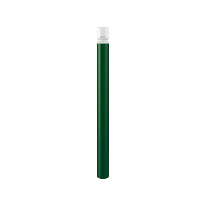 Potelet Agglo haute visibilité Procity, Ø 102 mm, Haut. hors sol 1300 m - Vert mousse
