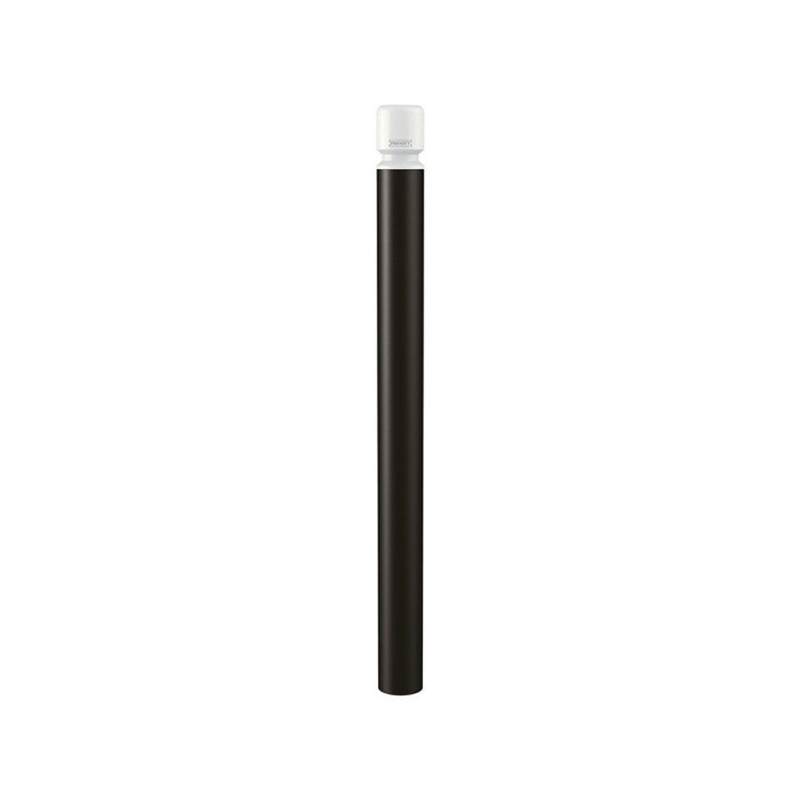 Potelet Agglo haute visibilité Procity, Ø 102 mm, Haut. hors sol 1300 m - Noir foncé