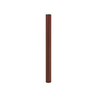 Potelet Province Inox brossé Procity, Ø 76 mm, peint/zinc, fixation scellement, haut. hors sol 1010 mm - Aspect Corten