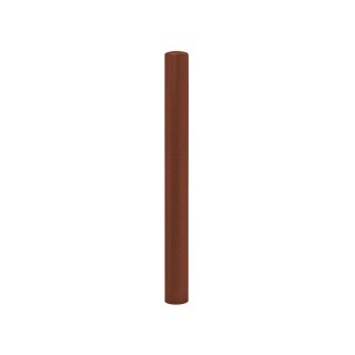 Potelet Carrefour Procity, Ø 90 mm, peint/zinc, haut. hors sol 1000 mm - Aspect Corten