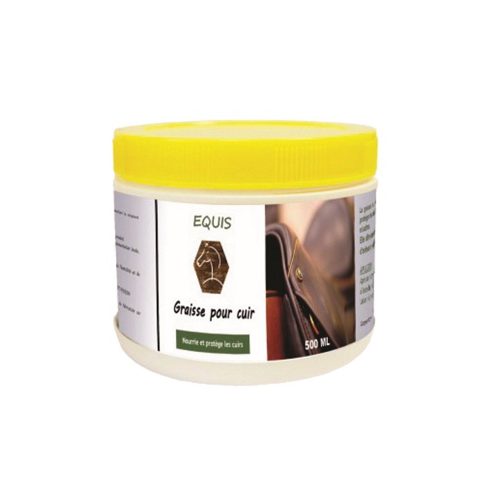 Graisse Equis pour cuir, 500 ml
