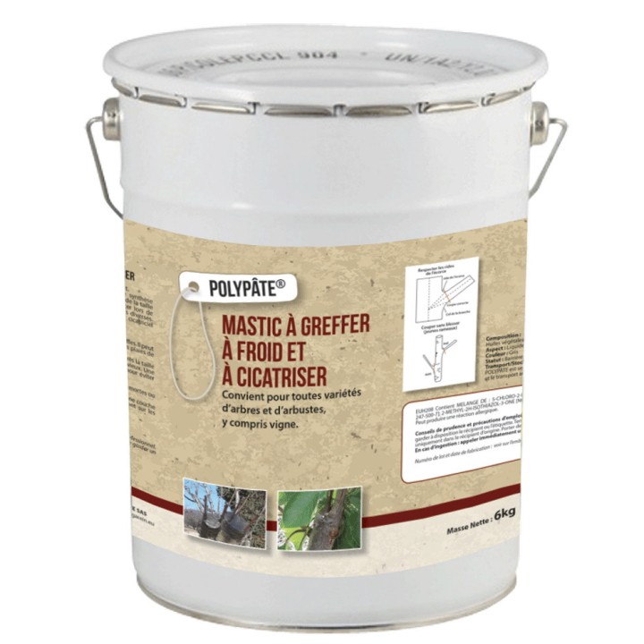 Mastic Polypâte polyvalent à greffer et à cicatriser