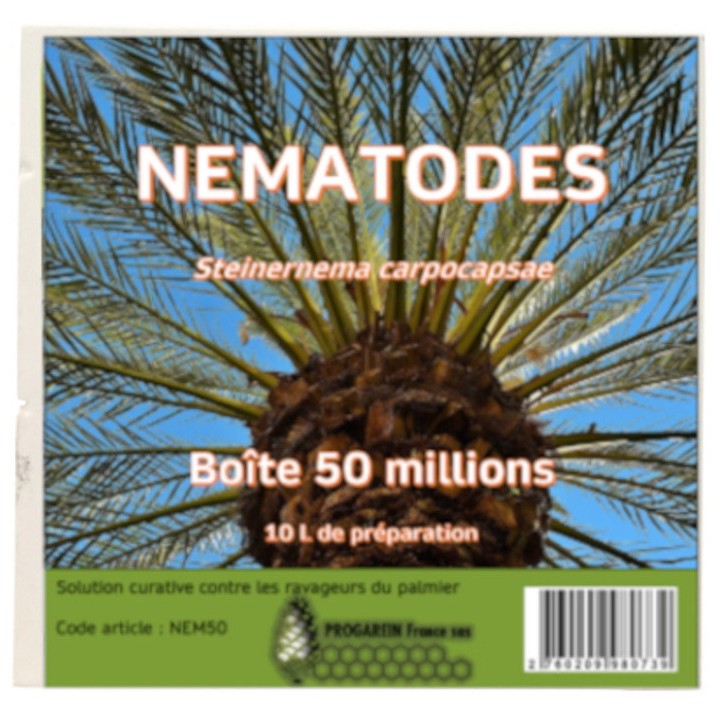 Nématodes contre les ravageurs des palmiers