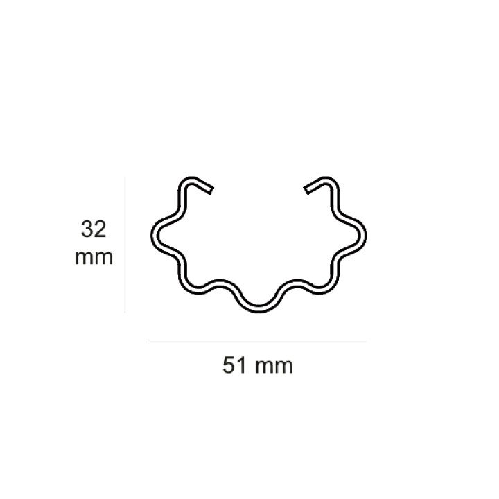 Piquet Vigne Intermédiaire Encoches LONNEO E01 Galva Z275 épaisseur 1,5mm Longueur 1m80