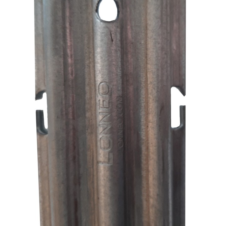 Piquet Vigne Intermédiaire Encoches LONNEO E01 Galva Z275 épaisseur 1,5mm Longueur 1m80