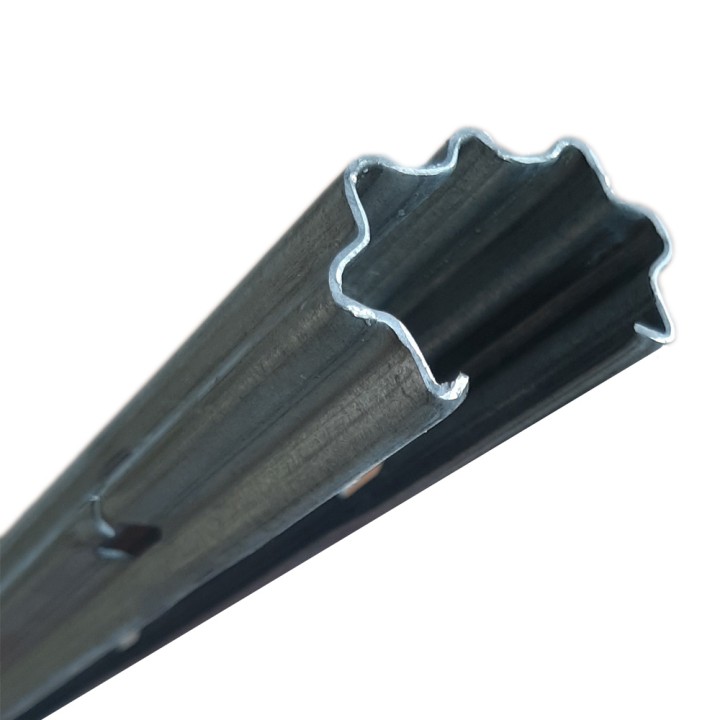 Piquet Vigne Intermédiaire Encoches LONNEO E01 Galva Z275 épaisseur 1,5mm Longueur 1m80
