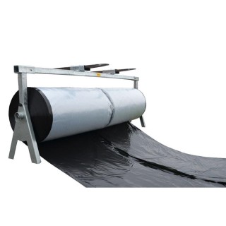 Kit dérouleur pour bobines de bâches pour silos d'ensilage