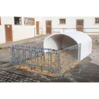 Niche à veaux CalfHouse Premium XXL avec enclos Kerbl