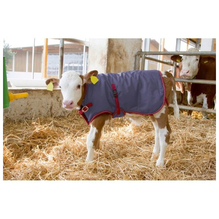 Couverture pour veaux ThermoPlus bleu foncé Kerbl
