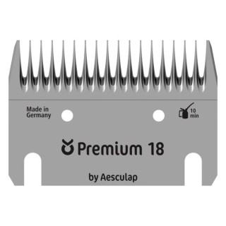 Jeu de peignes Premium pour bovins 17/18 dents Aesculap