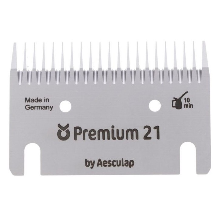 Jeu de peignes Premium pour bovins 23/21 dents Aesculp