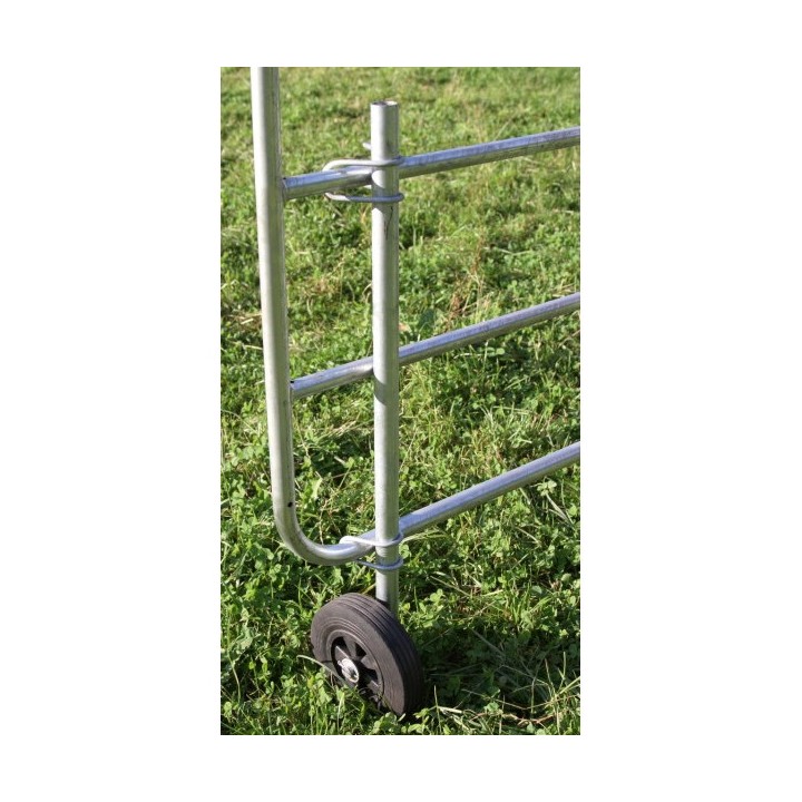Roue d'appui pour barrières d'herbage Kerbl