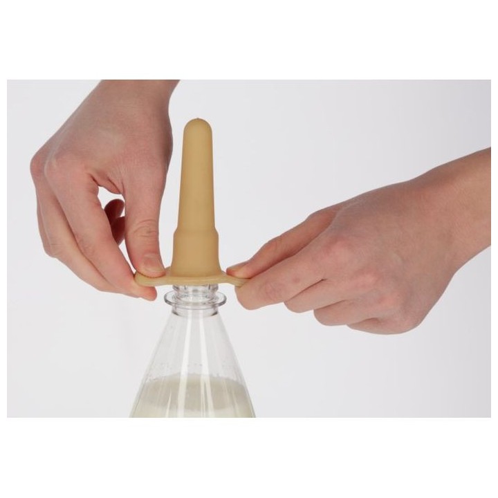 Tétine pour bouteille pour veaux - 10 pièces Kerbl