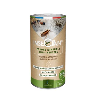 INSECTAN POUDRE MINERALE anti-insectes, 200 g