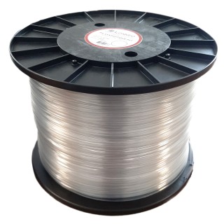 Fil PET LONNEO Translucide diam. 2,6mm Bobine 10kg longueur 1350m